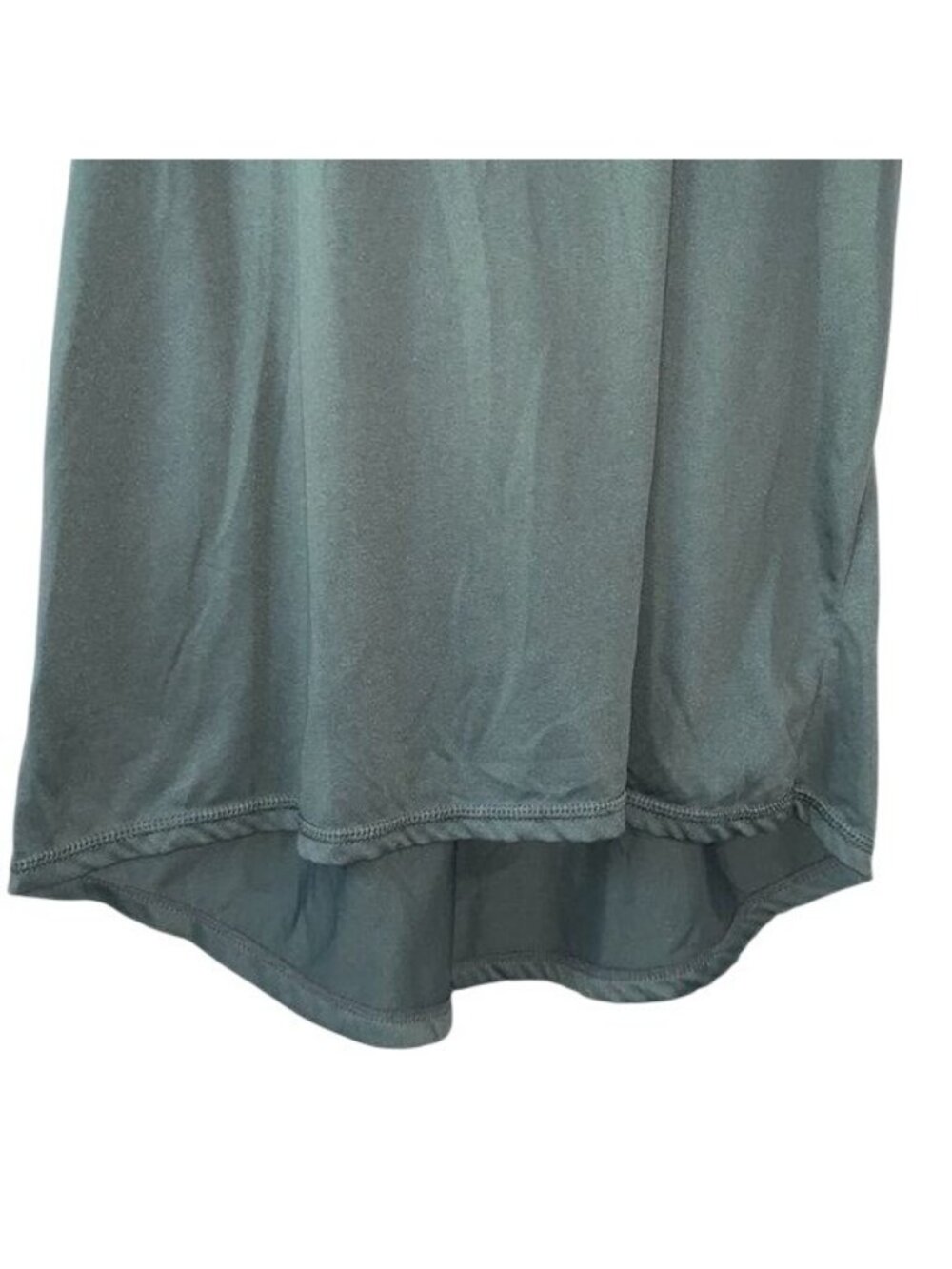 Xersion Womens Racerback Tank Top L Green Lightweight Athletic Activewear 100% P - Picture 5 of 9
